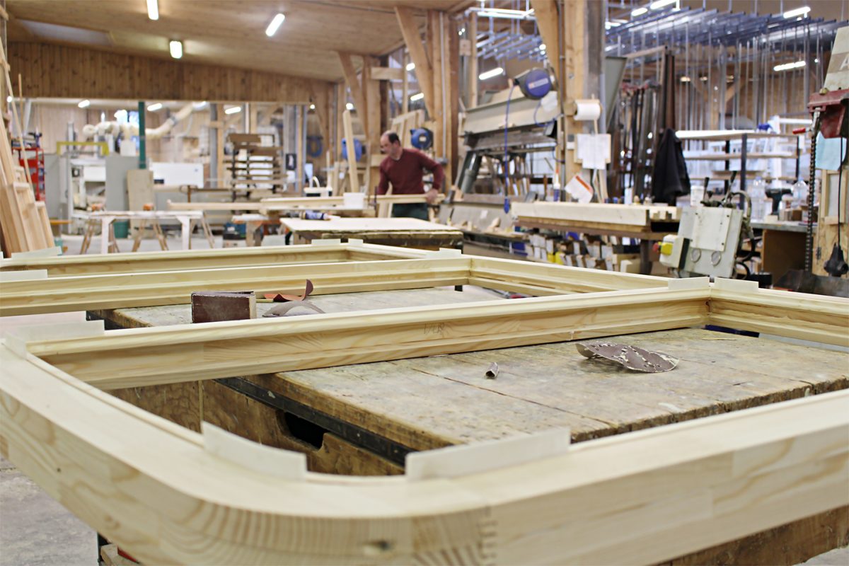 Menuiseries bois sur mesure