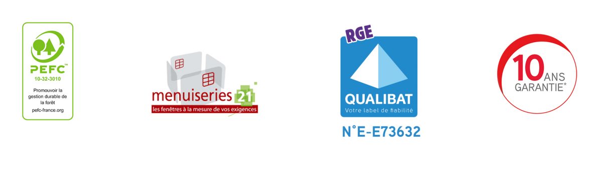 certifications DEFIX bois alu